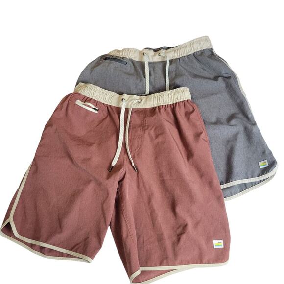 Vuori Other - VUORI Banks Hybrid Shorts Mens Small Lot Of 2 Stretch Quick Dry Activewear Gym